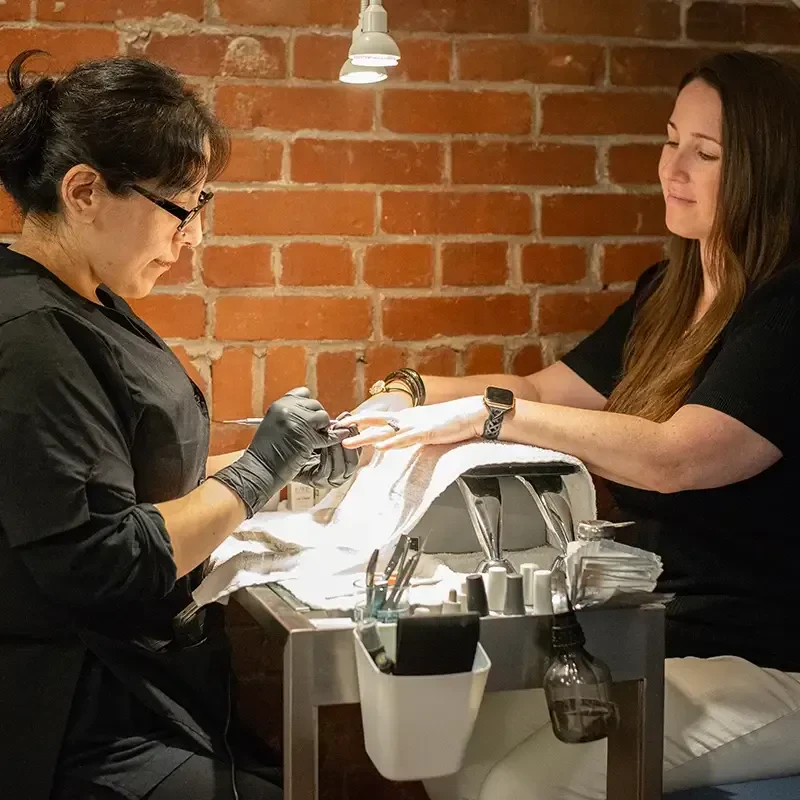 Gel Manicure Setup