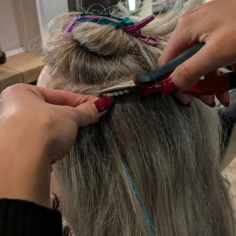Hair Tinsel Process